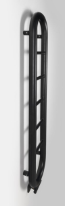 Sapho HORIZON otopné těleso 330x1500 mm, černá mat IR195