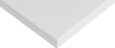 Sapho PLATO deska Rockstone 2500x24x500mm, bílá mat PL250-0101