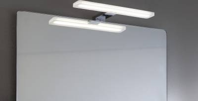 Sapho MIRAKA LED svítidlo 5W, 230V, 300x35x120mm, akryl, chrom MR300