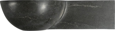 Sapho BLOK kamenné umývátko 40x23cm, antracit 2401-32