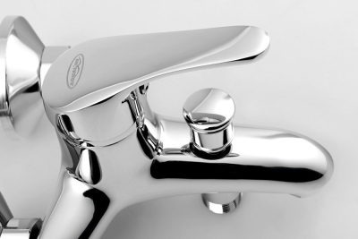 Aqualine AQUALINE 35 nástěnná vanová baterie, rozteč 100mm, chrom 52158