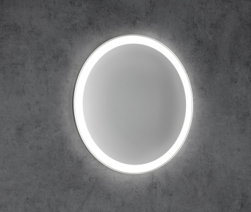 Aqualine NOA kulaté zrcadlo s LED osvětlením ø 60cm OM260