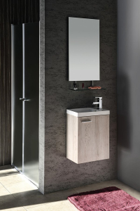 Sapho WEGA zrcadlo s policí 40x80cm 60092-4