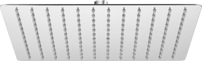 Mereo Nástenná  baterie Viana 150mm se sprch.soupravou,otoč.ramínkem, ruční a talíř.sprchou slim 200x200mm CBE60101SD