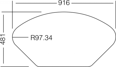Nerezový dřez Sinks LOTUS 945.1 V 0,8mm leštěný STSLTL94551018V