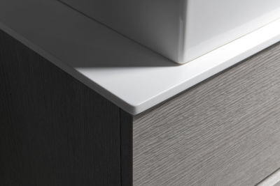 Sapho Deska Rockstone 830x12x445mm, bílá mat DTR83-0101