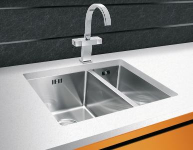 Nerezový dřez Sinks BOX 570.1 RO 1,0mm RDBOK57044011RO