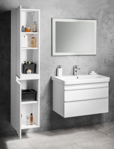 Sapho SITIA skříňka vysoká 35x172x32cm, 2x dvířka, levá/pravá, bílá mat SI230-3131