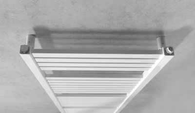 Aqualine TONDI otopné těleso rovné 450x1330 mm, středové připojení, bílá DT470T