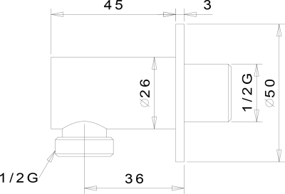 Sapho Vývod sprchy, kulatý, tenká krytka, zlato SG202OR