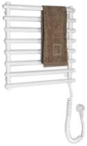 Aqualine Elektrický sušák ručníků, 570x465mm, 72W, bílý SU110A