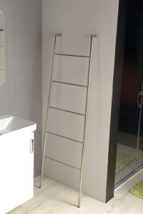 Sapho SEGA sušák ručníků na opření 550x1700x70mm, nerez lesk SE103