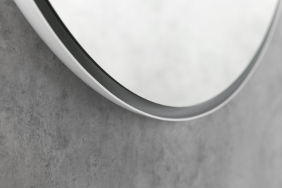 Sapho FLOAT kulaté zrcadlo s LED podsvícením ø 60cm, bílá 22559