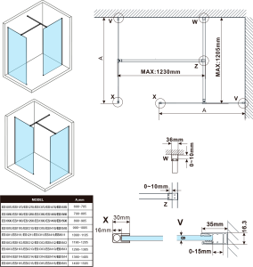 Polysan ESCA kouřové matné sklo 1067x2100mm ES1411