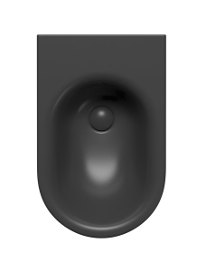 GSI PURA ECO bidet závěsný, 36x55cm, černá mat 8867126