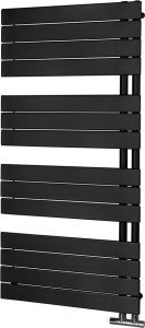 Aqualine MILI otopné těleso 600x1222mm, černá mat DC626T
