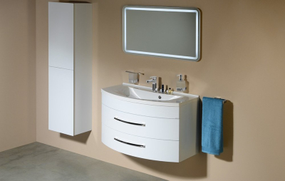 Sapho NYX zrcadlo s LED osvětlením 90x50cm NY090