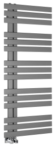 Sapho SILVANA otopné těleso 500x1236 mm, metalická stříbrná IR153