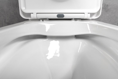 Bruckner LEON WC kombi, Rimless, spodní/zadní odpad, bílá 201.437.4