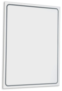 Sapho GEMINI zrcadlo s LED osvětlením 60x80cm GM060