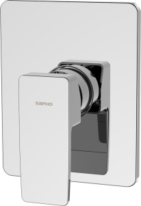 Sapho TURSI podomítková sprchová baterie, 1 výstup, chrom TI041