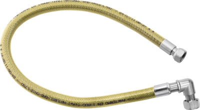Novaservis Plynová připojovací hadice s kolínkem 1/2" MM-1,25m WGK1250