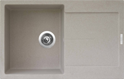 Granitový dřez Sinks ULTIMA 790 Avena + ELASTA S nerez/černá G25329