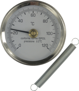Klum Bimetalový teploměr příložný DN 63, 0 - 120 °C PR3056