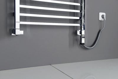 Sapho CUBE COMBI připojovací sada ventilů ruční rohová, pravá, chrom CP561S
