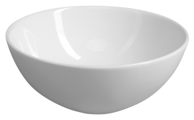 Sapho ASTER keramické umývátko na desku, Ø 28cm, bílá AR499