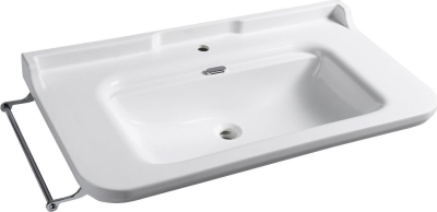 Kerasan WALDORF keramické umyvadlo 100x55cm, bílá 4142K1