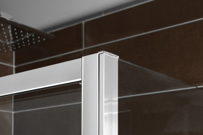 Polysan DEEP sprchové dveře posuvné 1400x1500mm, čiré sklo MD1415