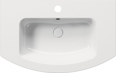 GSI PURA keramické umyvadlo Slim oblé 82x49cm, bílá ExtraGlaze 8826111