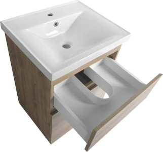 Aqualine ALTAIR umyvadlová skříňka 52x72, 5x45cm, dub emporio AI355