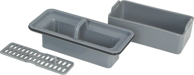 Mereo Čistící kus se zápachovou uzávěrkou pro plast. žlab CZ11P,CZ12P, CZ13P,CZ11PS,CZ12PS,CZ13PS CZ09