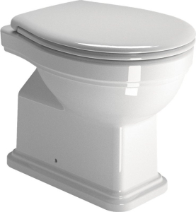 GSI CLASSIC WC mísa stojící, 37x54cm, spodní odpad, bílá ExtraGlaze 871011