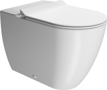 GSI PURA WC mísa kombi spodní/zadní odpad, Swirlflush, 36x63cm, bílá dual-mat 880609