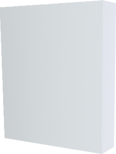 Mereo Koupelnová skříňka zrcadlová 60 cm, galerka, 1x dvířka levá, Multidecor, Arktická bílá CN798G61BIAA