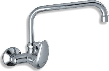 Novaservis Dřezová umyvadlová baterie 100 mm Metalia 55 chrom 55035,0
