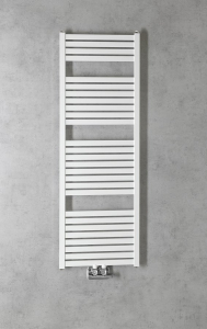 Aqualine TONDI otopné těleso rovné 450x1330 mm, středové připojení, bílá DT470T