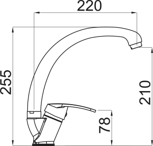 Nerezový dřez Sinks COMPACT 435 V+EVERA CMM4655VEVCL