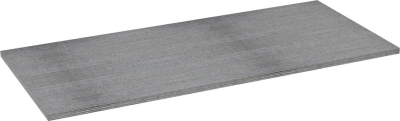 Sapho Deska DTDL 580x18x440mm, dub stříbrný DT058-1111
