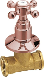 Sapho ANTEA podomítkový ventil, teplá, růžové zlato 3057H