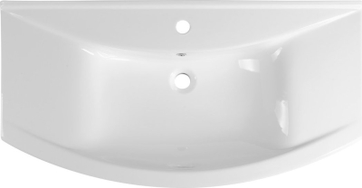 Aqualine ZERO 97 keramické umyvadlo nábytkové 97x51cm, bílá 6095