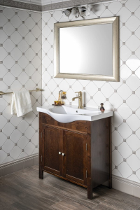 Aqualine ZARA 80 keramické umyvadlo nábytkové 79, 5x46cm, bílá 10080