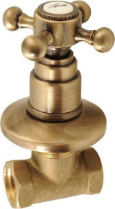 Sapho ANTEA podomítkový ventil, teplá, bronz 3056H