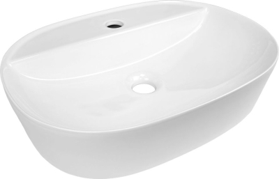 Mereo Umyvadlo na desku bez přepadu, 505x385x120 mm, keramické UC513912O