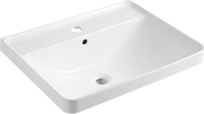 Mereo Siena, koupelnová skříňka s keramickým umyvadlem 61 cm, antracit mat CN430