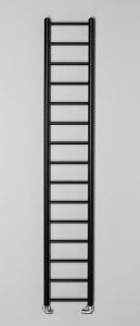 Sapho DINA otopné těleso 300x1740 mm, černá mat IR376B