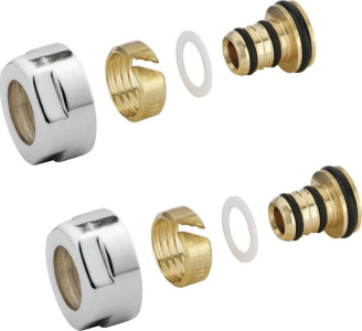 Sapho Svěrné šroubení pro Alupex 16mm, nerez mat CP6520